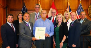 Read more about the article Founder and President of TMOTBG Honored by Town for Charitable Work